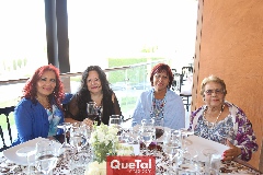  Laura Galván, Marcelle Del Valle, María Islas y María de la Luz Trejo.