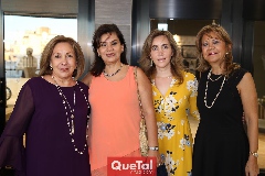  Yolanda Valdez, Tita Ruiz, Sofía Valdez y Lucía Estrada .