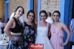  Carol Robles, Marimar Diego, Olga Espinosa y Lili Valle.