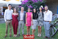  Otoniel Torres, Emma César, Alfonso César, Lulú Álvarez, Emma de la Torre, Silvia Araiza y Marco César.