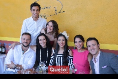  Otoniel Torres, Emma César, Marco César, Emma de la Torre, Silvia Araiza Lulú Álvarez y Alfonso César.