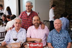  Fernando Díaz de León, Octaviano Gómez y Gómez, Teófilo Torres Corzo y Salvador Félix.