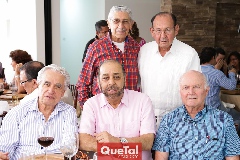  Fernando Díaz de León, Rafael Villalobos, Octaviano Gómez y Gómez, Teófilo Torres Corzo y Salvador Félix.