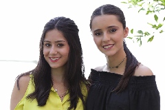  Daniela Zepeda y Cristy Nava.