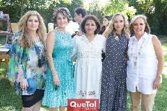  Silvia Foyo, María Zendejas, Yolanda Martínez, Adelina Lasso y Tata Jiménez.