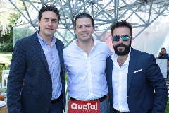  Alejandro Oropeza, Fernando Toranzo y Marcelo Cuevas.