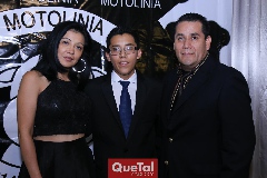  Lupita Ortiz, Alan Daniel y Daniel Enríquez.