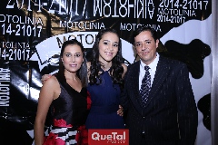  Denisse Márquez, Isabela y Roberto Braquini.