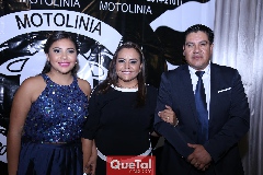 , Paulina Blanco, Carla Zulaica y José Blanco.