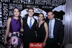  María José Bringas, Luis Manzo, Malena Gómez y Luis Manso.
