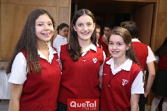  Gaby Ruiz, Lucia Orozco y Susana Ramírez.