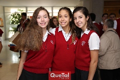  Martha Paula, Romina Quijano y Ana Clara Miranda .