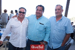  Adolfo Villaseñor, Eduardo Izar y Héctor Humara.