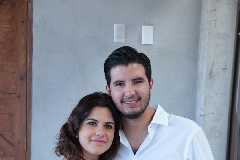  Valeria Siller y José Benavente.