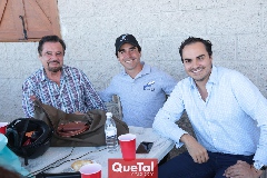  Luis Toranzo, Andrés Posada y Claudio Guerra.