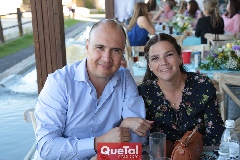  Marcos Burgos y Mónica Suárez.