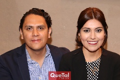   Juan Pablo Soto y Marcela Sánchez.