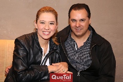   Liliana Munguía y Marco Romero.