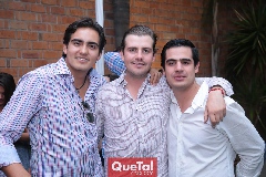  Mauricio Sánchez, Miguel Gómez y Rodolfo Ortega.