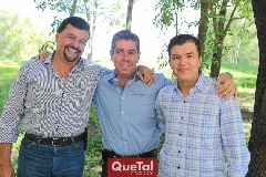  Toro Gómez, Juan Carlos Andrade y Javier Delgado