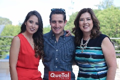  Cristina Kasis, Fernando Espinosa y Cristina Galán.