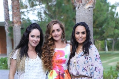  Gaby Herrán, Diana Favela y Marianela Villanueva.