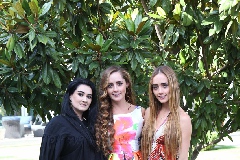  Ana Ceci, Diana y Denisse Favela.