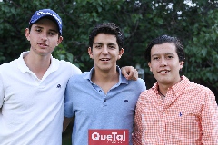  Toño Flores, Juan Pablo Lomelí y Mario Ruiz.