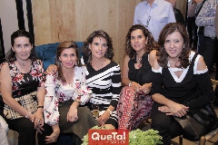  Lula López, Gaby Goldaracena, Marisa Mercado, Graciela Torres y Marcela Milán.