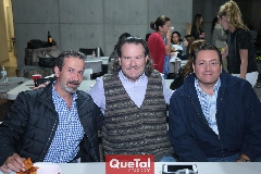  Luis Medlich, Guillermo García Navarro y Rafael Olvera.