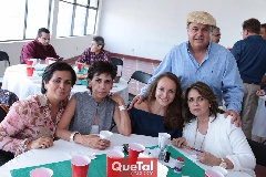  Mariana Rodríguez, Adriana Borjas, Guadalupe Alvarado, Alfonso Carrillo y Maru Martínez.