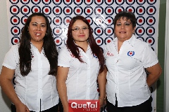   Marisol Medina, Cecilia Aguilar, Laura Puente.