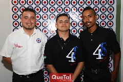  Miguel Aguilar, Mariano Aguilar y Francisco Ramírez .