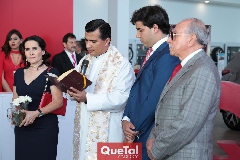  Lula López, Padre Rubén Pérez, Gabriel Torres López y Rubén López.