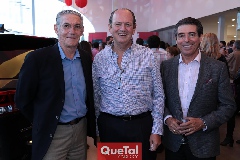  Eduardo Rueda, Manuel Del Valle y Ángel De Luna.