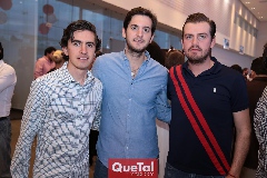 Guillermo Gómez, Eduardo Torre y Miguel Gómez.