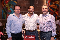  Eduardo Martínez, Fernando Rojo y Jorge Mauricio.
