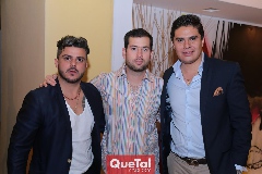 José Luis Estrada, José Zendejas y Edgardo Longoria.