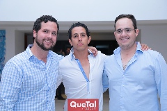  Víctor Ortiz, Andrés Chávez y Memo Silva.