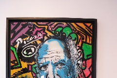  Pablo Picasso, obra de Bosco Gómez.