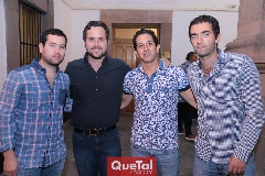  José Zendejas, Andrés Chávez, Víctor Ortiz y Rodrigo Pérez.