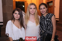  Daniela Fonseca, Mariana Pizzuto  y Claudia Rodríguez.