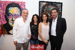  Mauricio Rodríguez, Martha López, Claudia Canales y Polo Córdova.