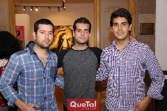  José Zendejas, Pablo Zendejas y Mauricio Tobías.