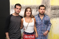 Pablo, Silvana, José Zendejas Foyo.