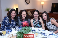  Vero Martínez, Carolina Delgado, Cynthia Vélez y Erika Rangel.