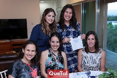  Dora Díaz Dibildox, Vero Martínez, Carolina Delgado, Cynthia Vélez y Erika Rangel.