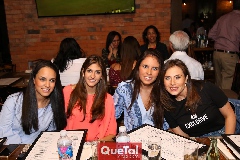 Natalia Leal, Paty Gómez, Daniela de la Fuente y Claudia Oliva.