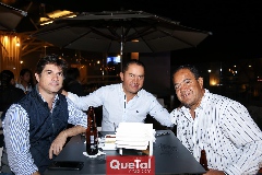  Gustavo Medina, Javier Córdova y Alejandro Aguillón.