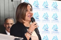  Lorena Valle Rodríguez, Presidenta del Sistema DIF Estatal.